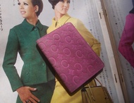 【老時光 OLD-TIME】早期二手古董皮製CELINE卡夾票夾名片夾