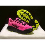 Hoka Challenger 8 Trail Shoes Pink Black Women's Running Shoes