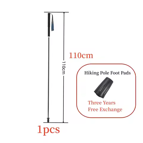 Ultra Light Trekking Pole Folding Trekking Pole Portable Carbon Fiber Trekking Pole Camping Trip Fol