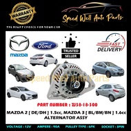 [ FORD MAZDA ALTERNATOR ] MAZDA 2 (DE/DH) 1.5cc, MAZDA 3 (BL/BM/BN) 1.6cc ALTERNATOR ASSEMBLY (ZJ38-
