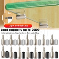 10Pcs Cross Self-tapping Screw with Rubber Sleeve / DIY Wardrobe Glass Hard Nonslip Partition Nail /