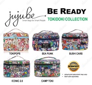 Jujube ∣ Ju-Ju-Be Be Ready Cosmetic Case, Tokidoki Collection ~ Options: Sea Punk . Tokipops . Sushi Cars . Iconic 2.0 . Camp Toki