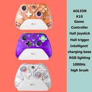 Aolion K10 Gamepad RGB Hall Effect Joystick Trigger Video Gang Controller with Charging Dock for Swi