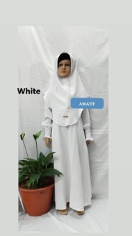 Jubah Abaya budak Perempuan Baju Abaya Budak Dress Kids Muslim Clothes Baju Raya 2024