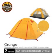 เต็นท์ Naturehike P-Series (UPF50+) 3 Persons ขนาด 2-3 คน