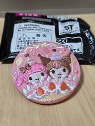 全新 Sanrio 刺繡襟章食玩第3彈 My Melody & Kuromi 隱藏版