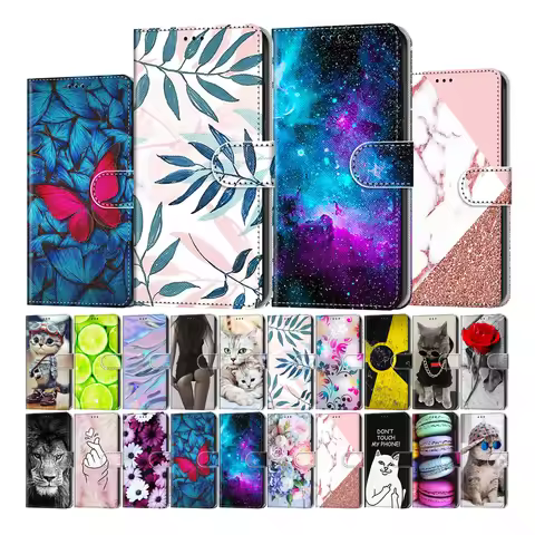 Leather Magnetic Case For Xiaomi Redmi Note10 Note 10Pro 10S 10 Pro Max 5G Note10S Phone Cover Flip 