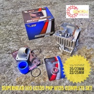 W125 LEO SUPERHEAD LC135 HEAD 4 VALVE PNP HONDA W100 EX5 DREAM YAMAHA LAGENDA SRL115 FI 19/22 20/23 