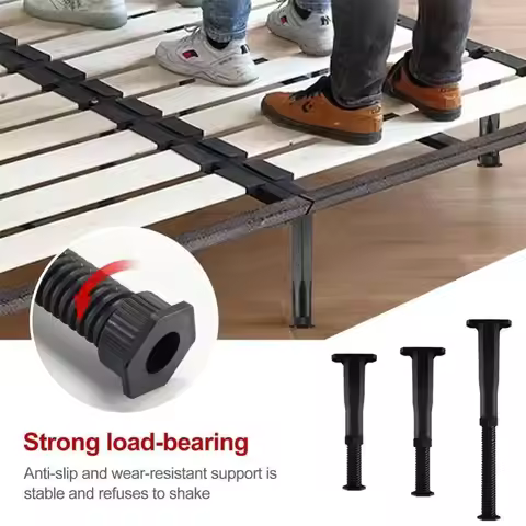 Telescopic Bed Beam Support Leg Heightening Adjustable Bed Beam Support Feet Reinforced Floor Protec