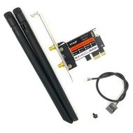 Wifi and bluetooth card installed with PCIE slot for PC AC7260 extremely long 8dbi antenna.