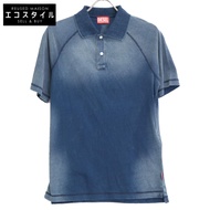 Diesel T-Rasmit 藍色縫線 Polo 衫，XS 碼