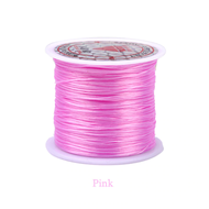 1 ROLL 60 METER Tali Super Elastis Super Kuat Tali Karet Bahan Untuk Bikin Gelang Dan Kalung