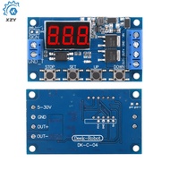 12V delay relay 3 buttons 4 digit digital tube