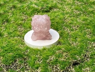 天然粉晶-小吞金獸  避邪 平安 事業 戀愛 桃花 財運 貴人運