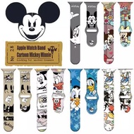 （需預訂）迪士尼系列Apple Watch矽膠錶帶 Disney Mickey Minnie Silicone Strap For Apple watch band 44mm 45mm 42mm 40
