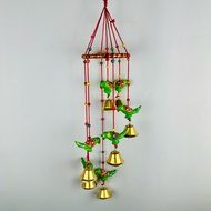 Handmade Handpainted PARROT Shaped Hanging Decoration Home Decoration Deepavali Decoration Thaipusam Decoration.