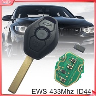 {halfa}  433MHz 3 Buttons Remote Car Key Fob with ID44 Chip for BMW E46 E39 3 5 7 Series