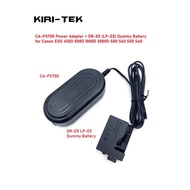 ACK-E5 ACK E5 Penyesuai AC LP-E5 Dummy DR-E5 DR E5 DC Coupler untuk Canon Rebel XSi XS EOS 450D 500D