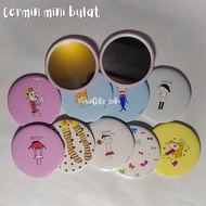 Round Mirror / mini Make Up Mirror / Round or Character Circle Make Up Mirror