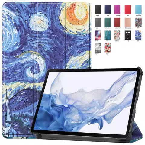 Tablet Case For Amazon Fire HD10 2023 HD 10 Plus 2021 Fire HD8 Plus 2022 Fire 7 2022 Flip Shockproof
