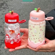 SUPER CUTE APPLE WATER BOTTLE - DRINKING WATER IS IT'S CUTE!