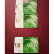 0.5 Gram & 1 Gram Gold Bar Nadir Emas 999 & 995