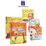 5ชิ้นไม่มีเดวิด! Oops David Shannon อ่านหนังสือนิทานภาษาอังกฤษหนังสือภาษาอังกฤษต้นฉบับ