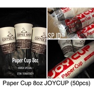 Paper Cup 8 Oz | Paper coffee cup | JOYCUP 8 oz| Coffee Cup