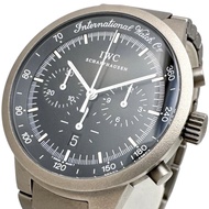 IWC（國際鐘錶公司） GST Chrono IW372701 女士鈦金屬石英腕錶，黑色錶盤，灰色錶帶 [二手]