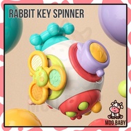 Moo Baby Toy Steering Rocket Busy Toys for Baby Mainan Baby 6 Bulan Motor Skill Sensory Toys Baby 6 