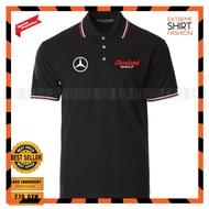 [Ready Stock] GN Polo T Shirt Mercedes Cleveland Embroidery Golf PGA Tour Putter Wedge Fashion Baju 