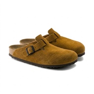 Ervaka - Boston Sandal Clog Mule Suede Tan Slip on Men