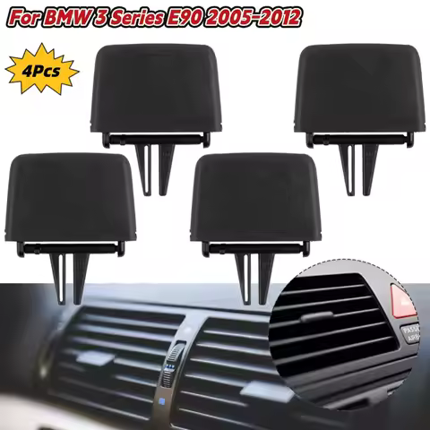 4PCS Front A/C Air Vent Outlet Tab Clips Repair Kit For BMW 3 Series E90 E91 E92 2005-2012 Car Air-c