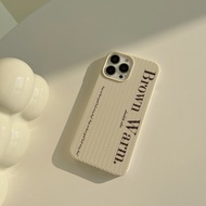 Brown Warm iPhone case with woven pattern - Nici Store