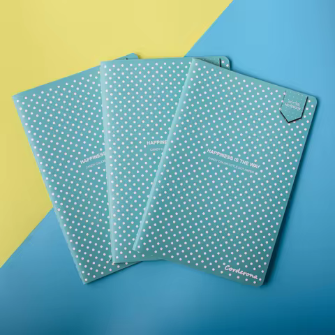 Dotted Journal Notebook A5 Soft cover Thread-bound portable sweet diary candy color Soft Cover Diary