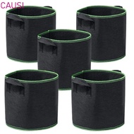CAUSI 1/3/5/7/10 Gallon Garden Planting Bag, Garden Tools 1/3/5/7/10 Gallon Grow Bag, High Quality w