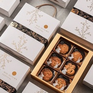 [22,5x15x4,5cm] Divided tray for 6-wheel mini moon cake box 50-100gram Hy Hy Store