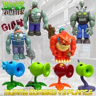 Plants VS Zombies Peashooter And Zombies Giant Gargantuar Toys Zombies Robot Box Set For Kids