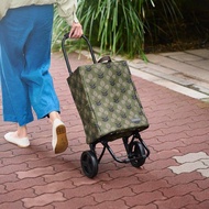 日本cocoro Russie 印花系列保溫保冷摺疊購物車-22L-多色可選