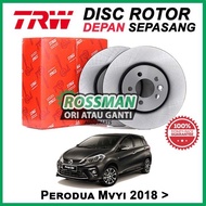 PERODUA MYVI 2018 FRONT DISC ROTOR TRW USA ORIGINAL (2PCS)