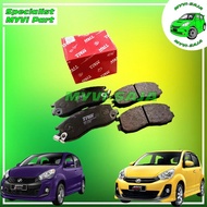 🚨 TRW 🚨 Axia / Bezza / Myvi Lagi Best Front Brake Pad ( GDB7856 ) 1 SET