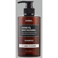 KUNDAL Honey & Macadamia Nature Shampoo, Baby Powder, 500ml