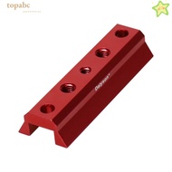 GORROS Finder Scope Mount, M8 Hole Aluminum Guide Scope Base, Universal Quick-release 7mm Through Ho