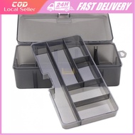 Double Layer Fishing box Plastic Fake Bait Accessories Tool Box Luya Box Pancing Box Kotak