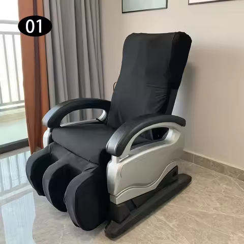 1set Massage Chair Dustproof Cover Protector Removable Washable Elastic Electric Massage Sofa Chair 