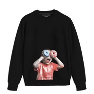 PLATINUM WORLD Sweatshirt Crewneck Donuts / Bear Sweater Jacket - Premium Quality Donuts