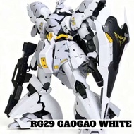NOW 1/144 SCALE GAOGAO SAZABI WHITE RG29W gundam model kit