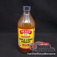 BRAGG ORGANIC APPLE CIDER VINEGAR CUKA APEL 473ML