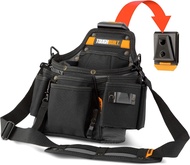 ToughBuilt TB-CT-106A Service Pouch + Hub with Shoulder Strap - Heavy Duty Tool Pouch with 20 Pocket