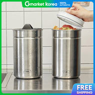 Double A | 3L Vacuum Stainless Steel Food Waste Bin